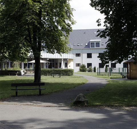 Ansicht des Altenheims Boysenhaus